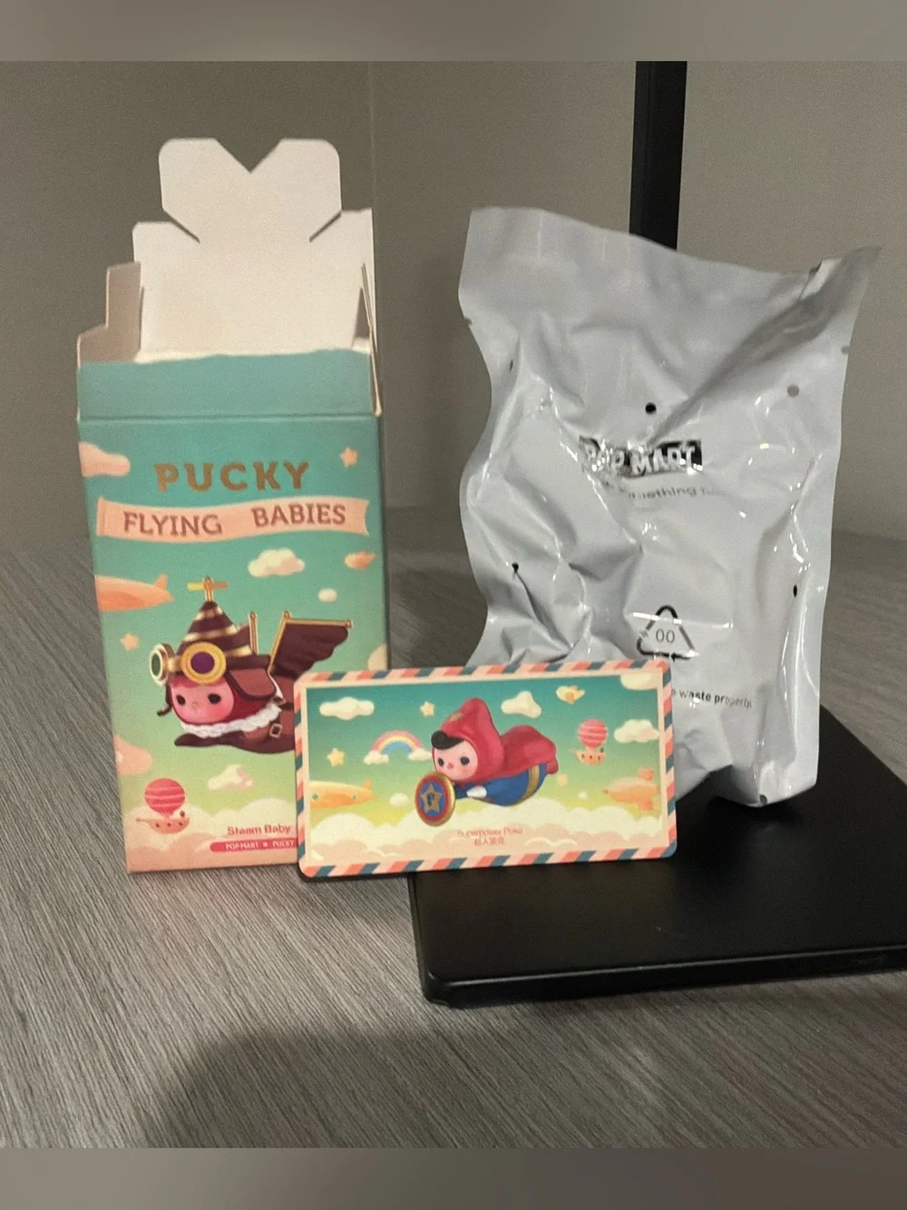 PopMart Pucky Flying Babies - Confirmed Superpower Poka